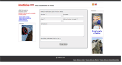 Desktop Screenshot of inoticia.com